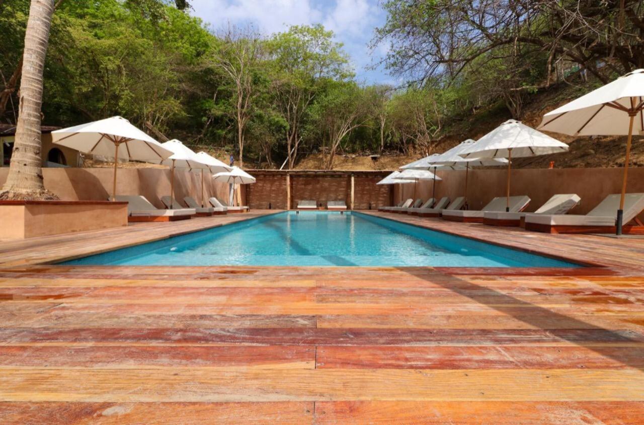 Hotel Rinconcito De Mazunte Santa María Tonameca Buitenkant foto
