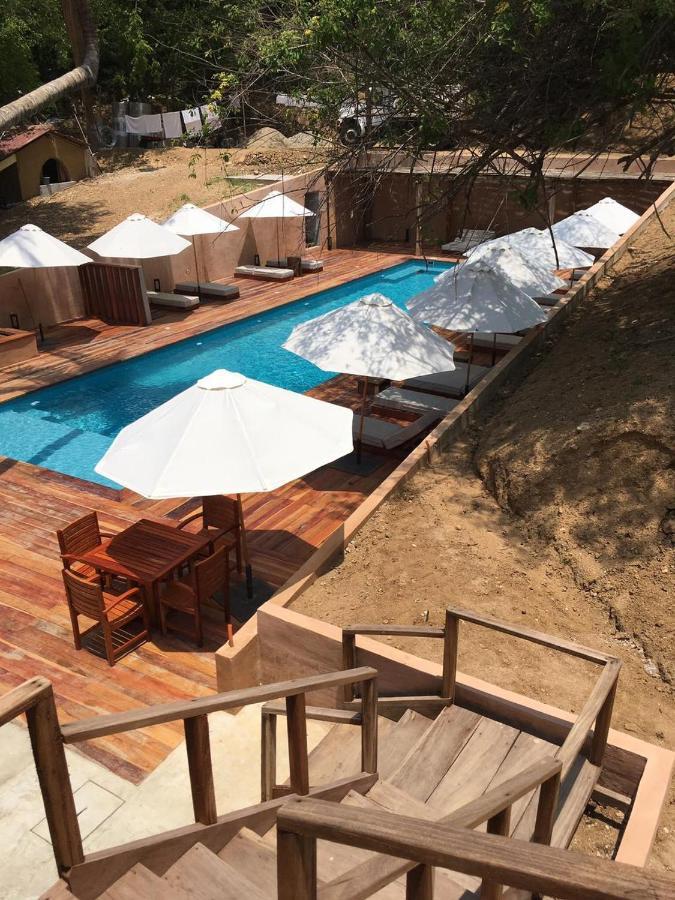 Hotel Rinconcito De Mazunte Santa María Tonameca Buitenkant foto